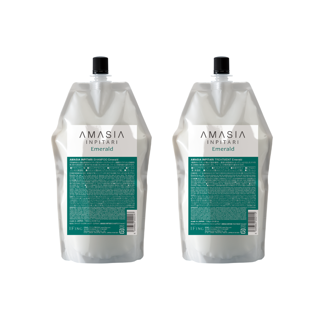 AMASIA インピタリ エメラルド シャンプー & トリートメント セット