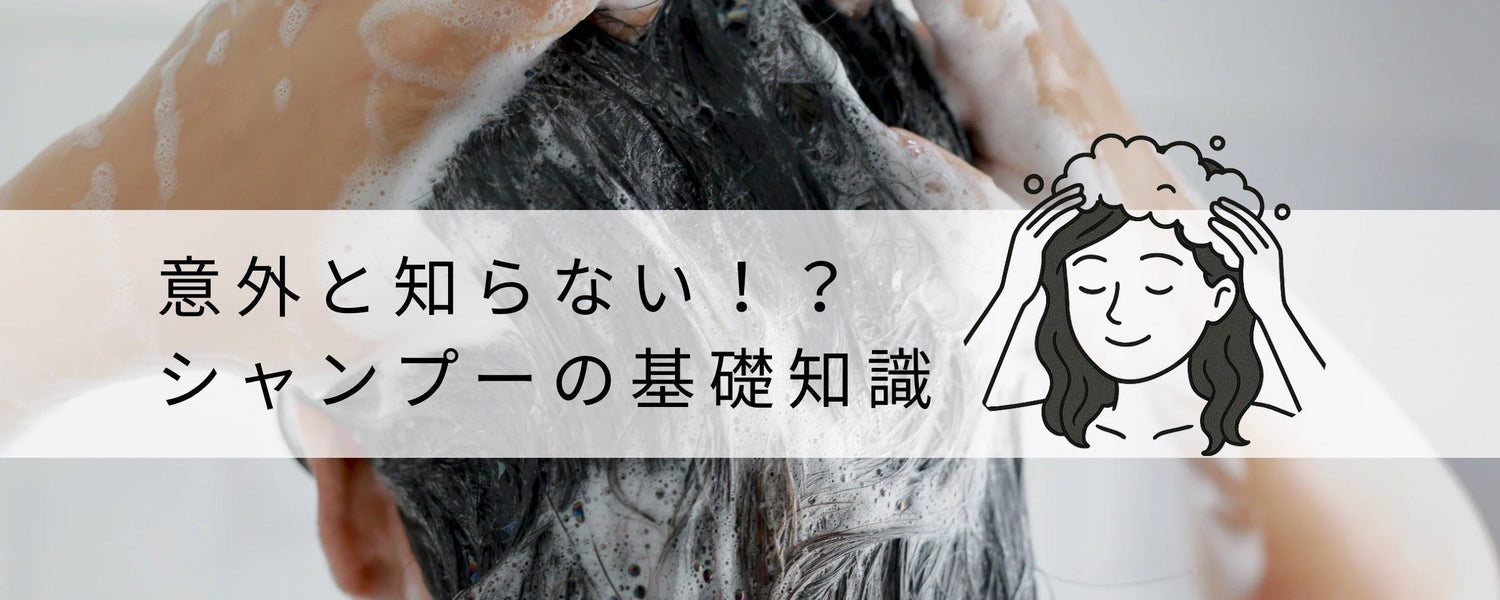意外と知らない！！シャンプーの基礎知識☆