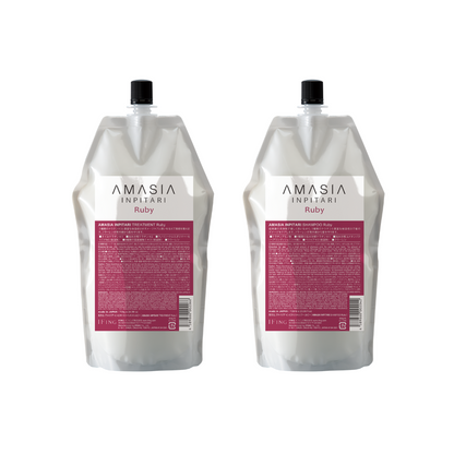AMASIA インピタリ ルビー シャンプー & トリートメント セット AMASIA インピタリ ルビー シャンプー & トリートメント セット