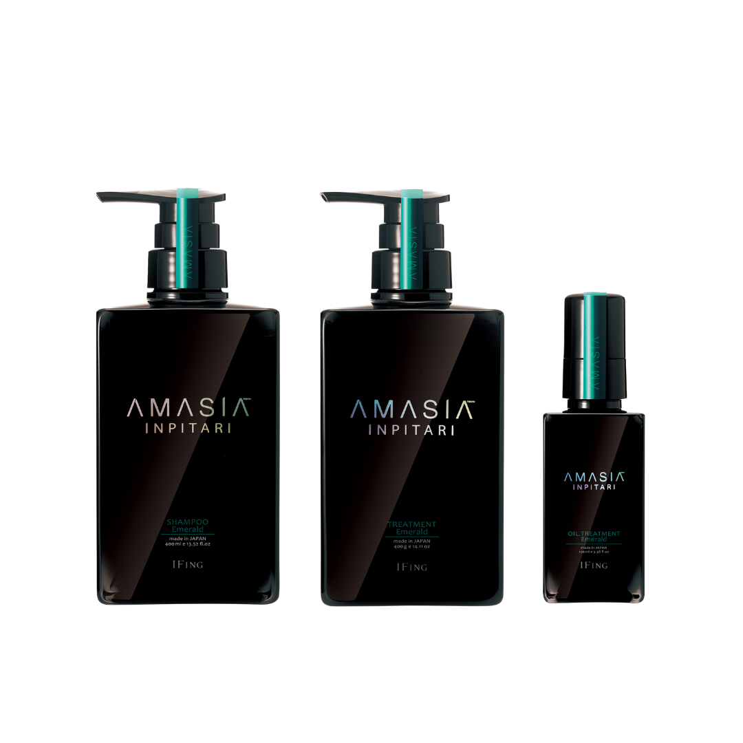 AMASIA インピタリ エメラルド シャンプー & トリートメント 3点 AMASIA インピタリ エメラルド シャンプー & トリートメント 3点