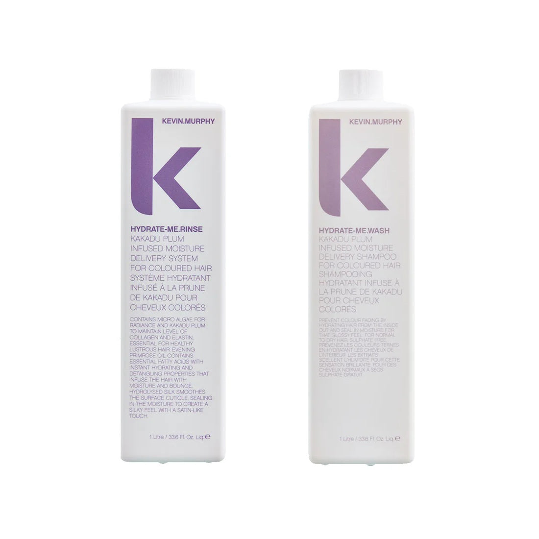 ［保湿ケア］KEVIN.MURPHY HYDRATE-ME.WASH＆RINSE ケビンマーフィー ハイドレート・ミー・ウォッシュ&amp;リンス セット